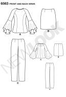 fashionable combinations paper sewing pattern newlook...