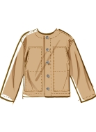 Sewing pattern Unisex jacket with patch pockets McCalls 8565