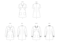 sportliches Kleid Schnittmuster McCalls 8552 DIY zum...