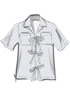 Sewing pattern Blouse shirt in 4 variations McCalls 8557