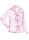 Sewing pattern Blouse shirt in 4 variations McCalls 8557