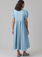 Papier-Schnittmuster Jeanskleid mit Puffärmeln Gr. U5 16-24 (DE 42-50) Nr. 8553 von McCalls