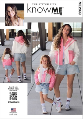 Sewing pattern Minime blouson jacket knowME 2099