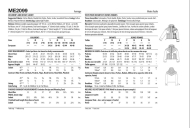 Sewing pattern Minime blouson jacket knowME 2099