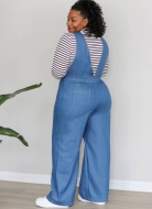 Schnittmuster Overalls 2096 - auffallender Overall mit Rolli für Damen | Größen 36-52 | knowME