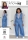 Schnittmuster Overalls 2096 - auffallender Overall mit Rolli für Damen | Größen 36-52 | knowME