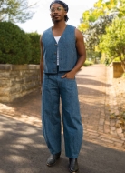 Sewing pattern menssewingpattern with vest and baggypants knowME 2109