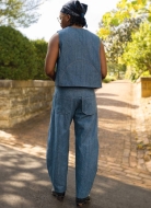 Sewing pattern menssewingpattern with vest and baggypants knowME 2109