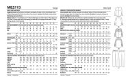 Schnittmuster Herrenkombis 2113 - modische Herrenkombination, Herrenhemd und Hose | Größen 46-66 Herren | knowME