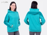 Schnittmuster Oversized Hoodie für Damen | Lauryn Gr. 32-54 | pattydoo