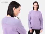 Schnittmuster Oversized Hoodie für Damen | Lauryn Gr. 32-54 | pattydoo