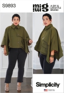 poncho sewing pattern for women simplicity 9893 sewing...