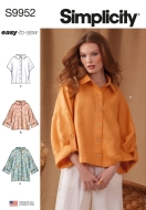 blouse sewing pattern for women simplicity 9952 sewing...