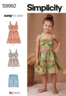 Mädchenkleid Schnittmuster für Mädchen...