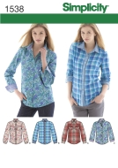 blouse sewing pattern for women simplicity 1538 sewing...