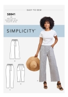 Hose Schnittmuster für Damen Simplicity 8841 mit...