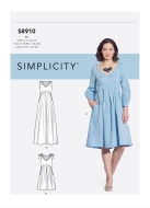 dress sewing pattern for women simplicity 8910 sewing...