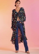 kragenloser Jacke Schnittmuster Simplicity 9747 DIY zum...