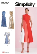 dress sewing pattern for women simplicity 9886 sewing...