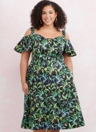 romantisches Kleid Schnittmuster Simplicity 9919 DIY zum...