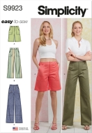 trousers sewing pattern for women simplicity 9923 sewing...
