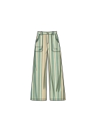Schnittmuster Damenhosen 9923 praktische Damenhose mit aufgesetzten Taschen | Größen 34-52 | Simplicity