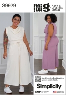 combination sewing pattern for women simplicity 9929...