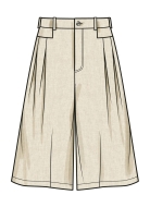 Schnittmuster Damenhosen 9955 modische Damenhose, Palazzohose oder Shorts | Größen 34-52 | Simplicity