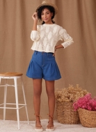 Schnittmuster Damenhosen 9955 modische Damenhose, Palazzohose oder Shorts | Größen 34-52 | Simplicity