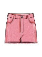 Schnittmuster Damenhosen 9957 patchstyle Damenhose, Hüfthose in 3 Längen | Größen 36-54 | Simplicity
