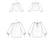 Schnittmusterhülle Blusen für Damen 2091 von Vogue