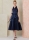 Schnittmuster sommerliches Neckholderkleid mit Knopfleiste und Kragen Vogue 2103 Gr. 34-52