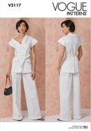 Envelope sewing pattern combination for women 2117 Vogue