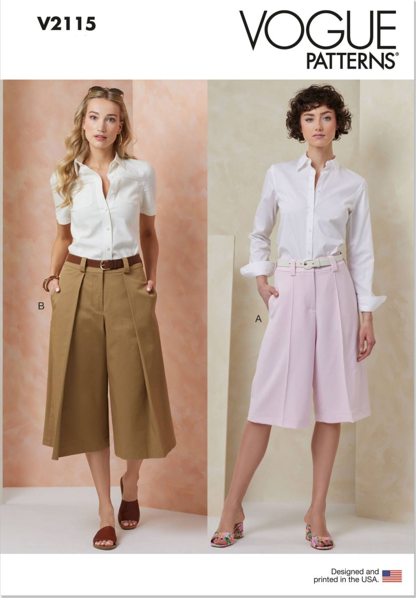 Schnittmusterhülle Damenhosen für Damen 2115 von Vogue