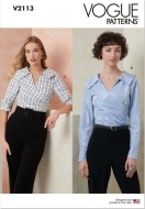 Schnittmusterhülle Blusen für Damen 2113 von Vogue