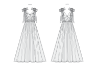 Schnittmusterhülle Damenkleider für Damen 2108...