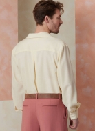 Sewing pattern menâ€™s combo with shirt and trousers, also wearable as shorts   Vogue 2120