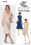 Envelope sewing pattern combination for women 2122 Vogue