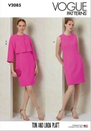 Envelope sewing pattern dress for women 2085 Vogue