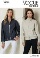 Envelope sewing pattern jacket for women 2093 Vogue