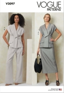 Envelope sewing pattern combination for women 2097 Vogue