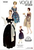 Envelope sewing pattern vintage for women 2101 Vogue