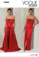 Envelope sewing pattern dress for women 2088 Vogue