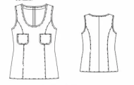 Schnittmuster Walkpullunder pattern company 07-574 Gr. 34-48