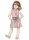 Schnittmuster geknöpftes Mädchenkleid mit kurzen Ärmeln Butterick 7033 Gr. 98-128