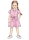 Schnittmuster geknöpftes Mädchenkleid mit kurzen Ärmeln Butterick 7033 Gr. 98-128