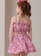 Sewing pattern Girls set with balloon skirt Butterick 7050