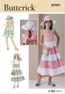 Schnittmusterhülle Mädchenkleider für...