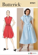 Envelope sewing pattern dress for women 7021 Butterick