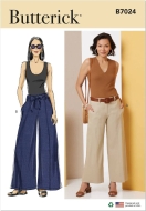 Envelope sewing pattern trousers for women 7024 Butterick